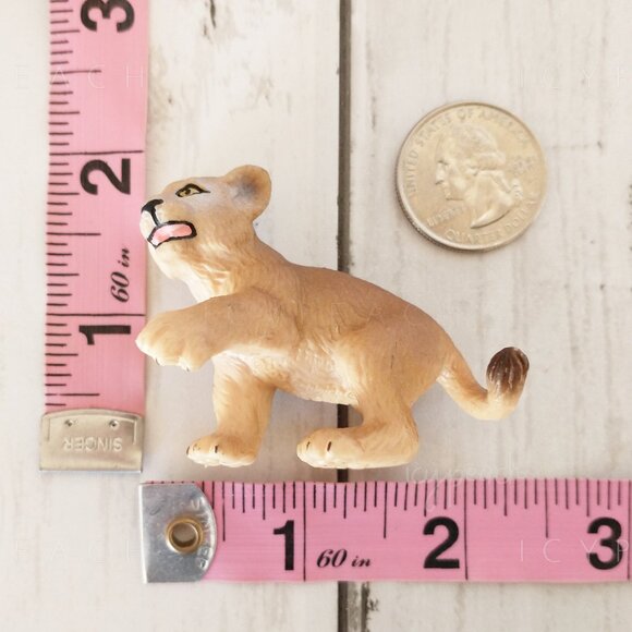 Schleich Lion Cub 2003 Retired Wildlife Figure 14330 Savanna Predator Wild Cat - Picture 6 of 11